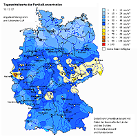 Luftqualität Deutschland Karte | Karte