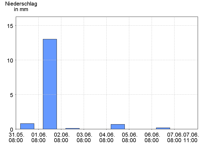 Tagesniederschläge