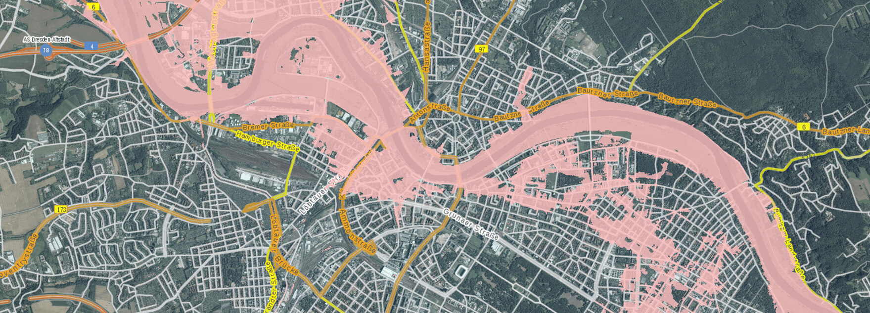 Hochwasser Dresden 2002 Karte - Goimages User